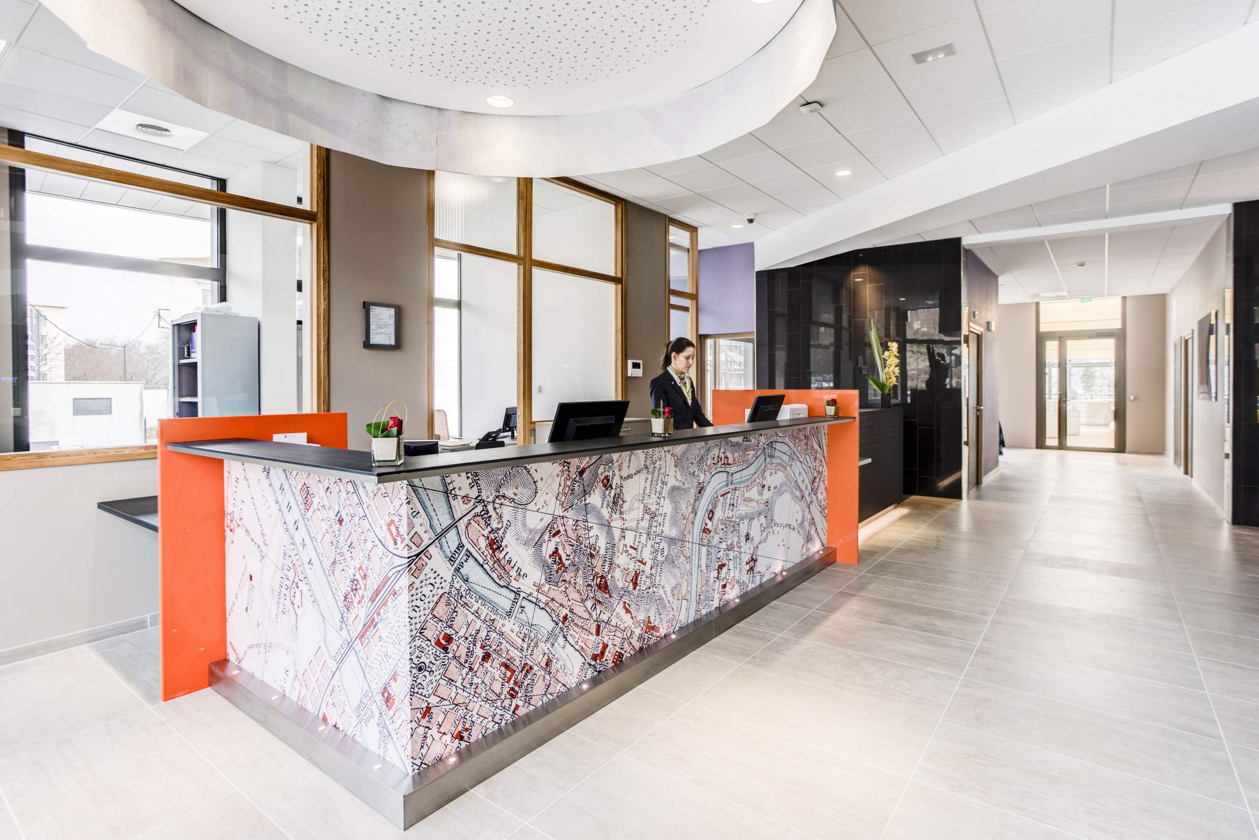 Vue Hotel ParkSaône Lyon Vaise